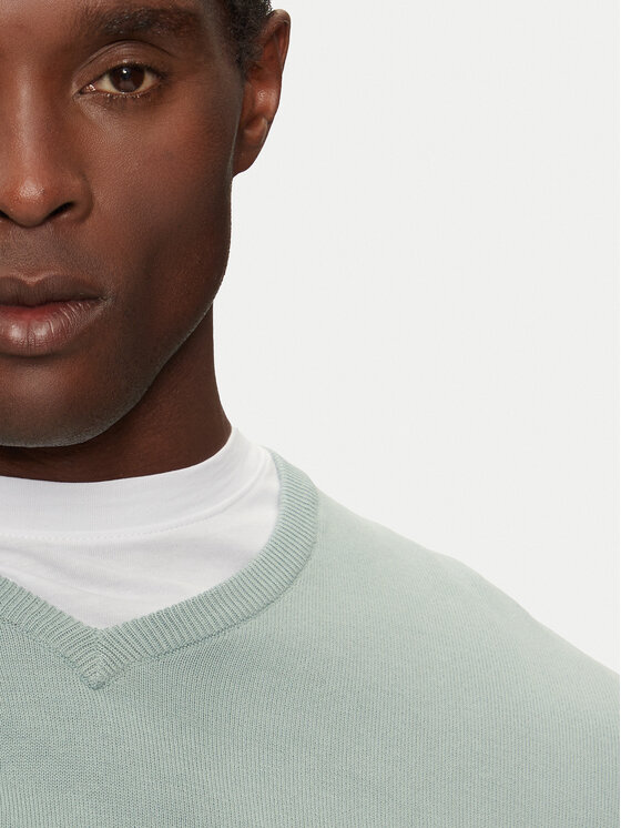 s.Oliver s.Oliver Pulover 2143174 Zelena Regular Fit