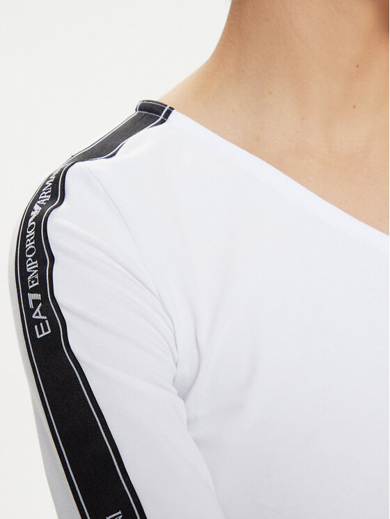 EA7 Emporio Armani EA7 Emporio Armani Блузка 3DTT39 TJ6SZ 1100 Білий Slim Fit