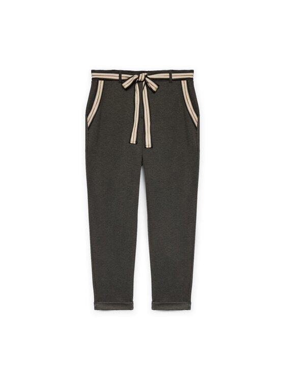 Fiorella Rubino Fiorella Rubino Pantaloni di tessuto P160L002160N013 Grigio Regular Fit