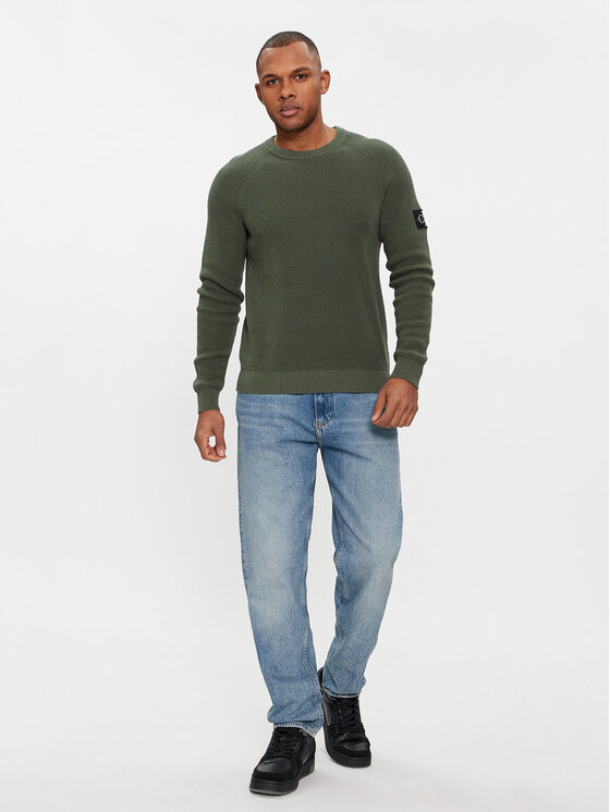 Calvin Klein Jeans Calvin Klein Jeans Jeans hlače Regular Taper J30J324556 Modra Regular Fit