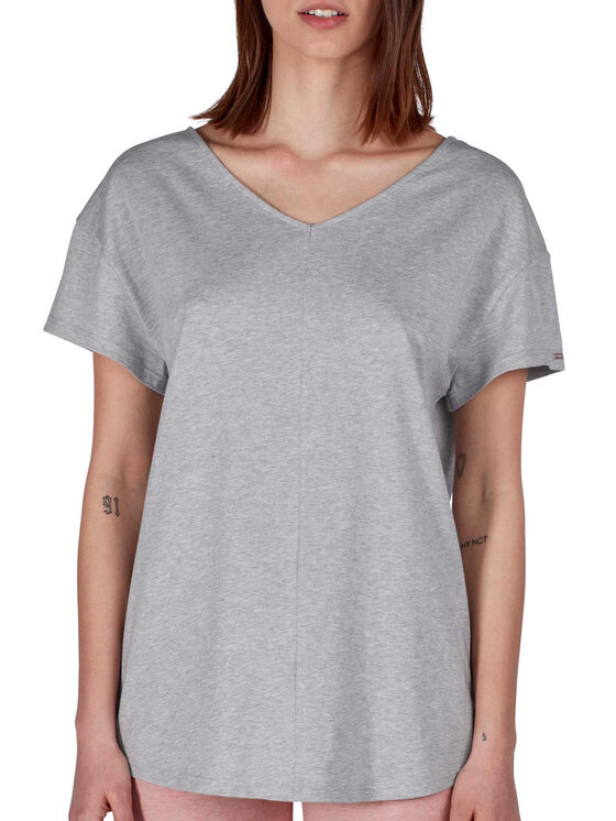 Skiny Skiny T-Shirt 85627 Szary Comfortable Fit