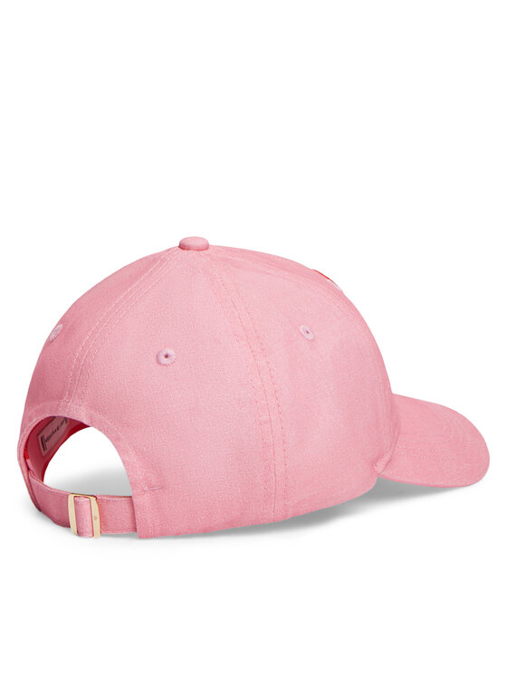 Tommy Hilfiger Tommy Hilfiger Καπέλο Jockey Logo Embroidery Baseball Cap AW0AW18338 Ροζ