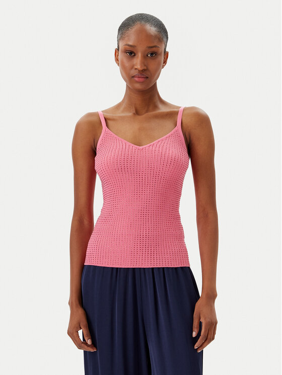 Fracomina Fracomina Top FR25ST4006K410J9 Koral Slim Fit