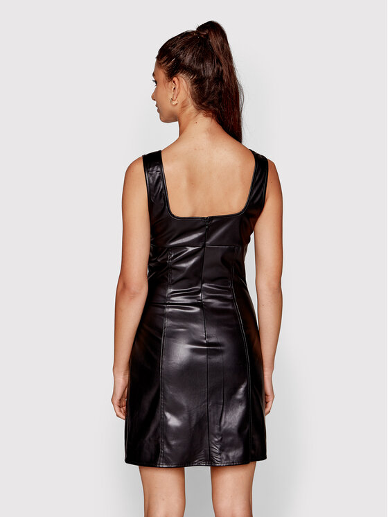 Calvin Klein Jeans Calvin Klein Jeans Vestito in similpelle J20J218956 Nero Regular Fit