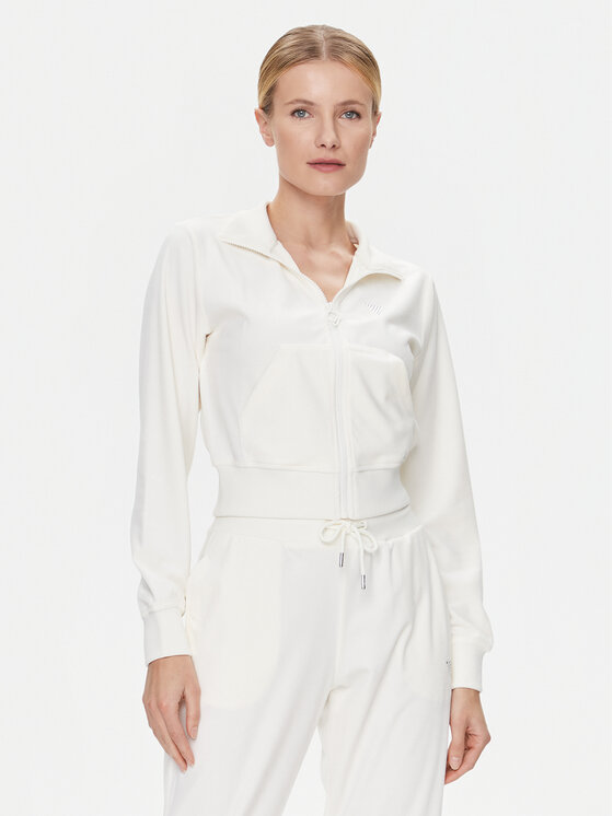 Guess Mikina V3BQ22 KBXI2 Écru Regular Fit