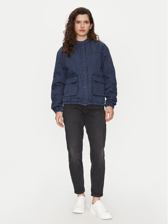Mustang Mustang Τζιν μπουφάν Belva 1016132 Μπλε Relaxed Fit