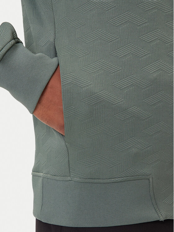 BOSS BOSS Felpa Mirror 50549706 Verde Regular Fit
