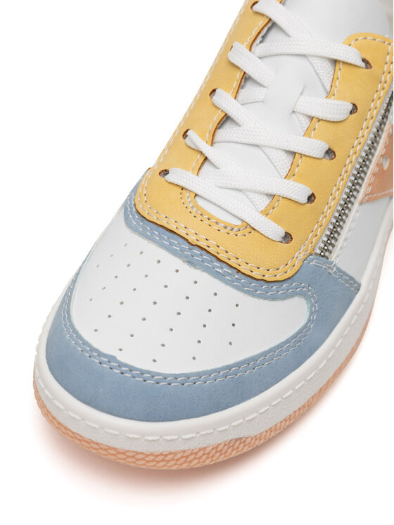 Rieker Rieker Sneakersy M5520-91 Biały