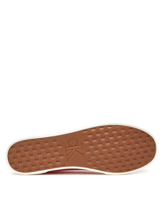 Calvin Klein Jeans Calvin Klein Jeans Tenisówki Ess Vulc Low Mg Cv YM0YM01301 Pomarańczowy