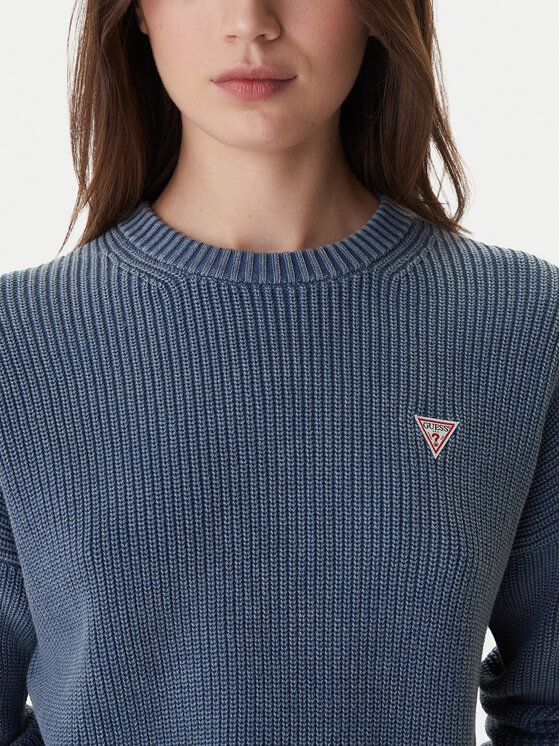 Guess Jeans Guess Jeans Pullover W6RR20 Z3HM1 Blau Regular Fit