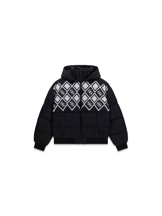 Guess Guess Bunda pro přechodné období 185414 Černá Classic Fit