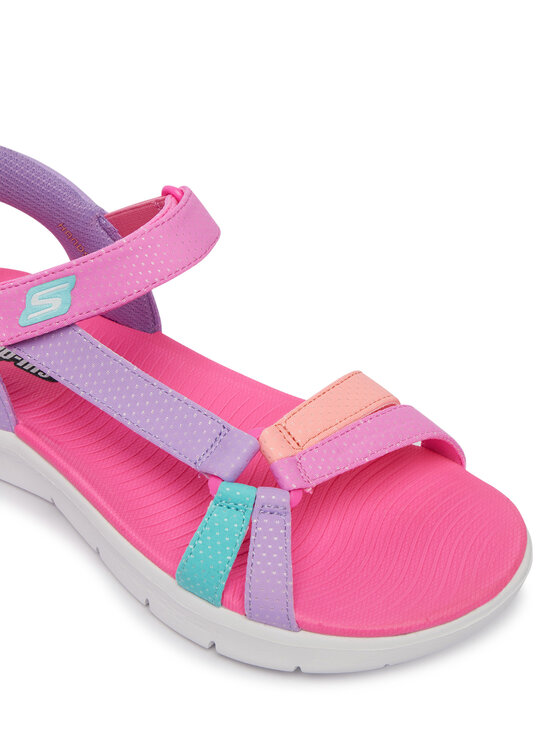 Skechers Skechers Sandales Slip-Ins: Go Walk Flex Sandal - Lots Of Sol 303028L/MLT Violets