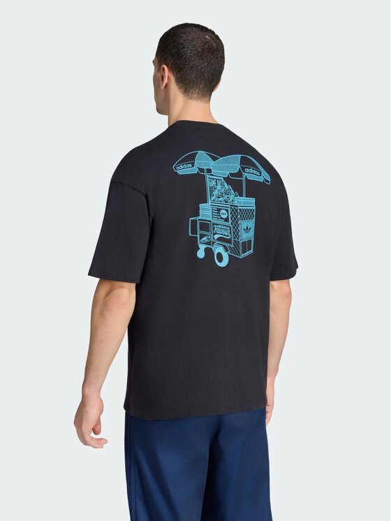 adidas adidas T-Shirt 170369 Czarny Loose Fit