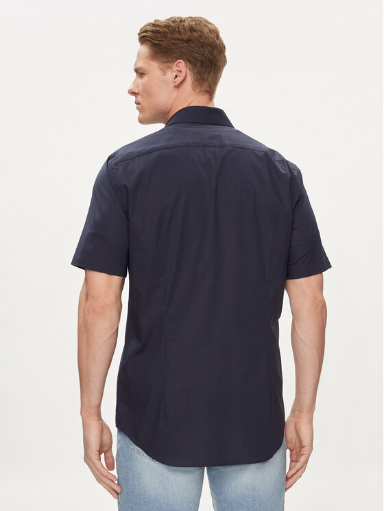 Tommy Hilfiger Tommy Hilfiger Srajca Core MW0MW34626 Mornarsko modra Regular Fit