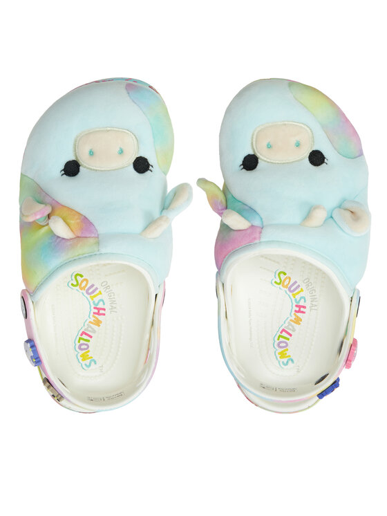 Crocs Crocs Natikače Classic Squishmallows Cow Clog 210852 Svijetloplava