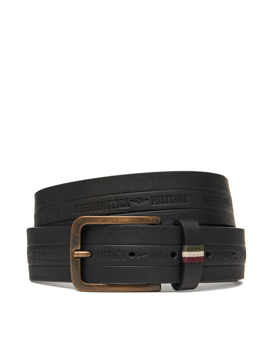 Aeronautica Militare Aeronautica Militare Cintura da uomo 251CP262PL274 Nero