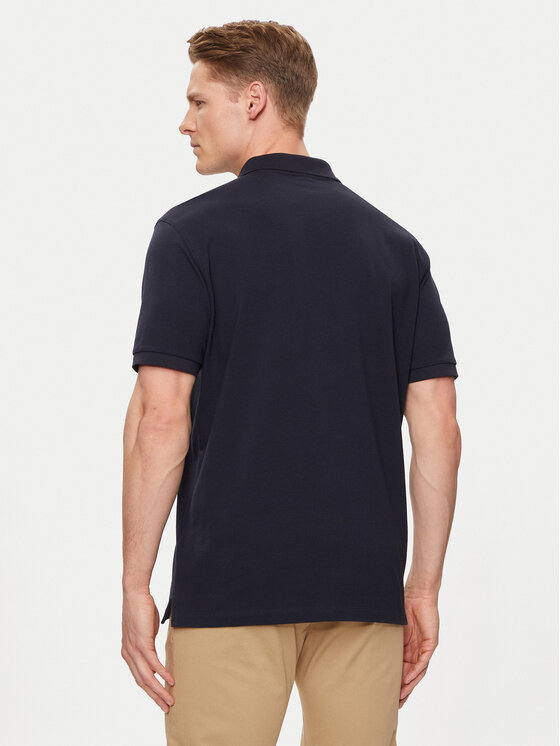 Gant Gant Polo Shield 2210 Granatowy Regular Fit
