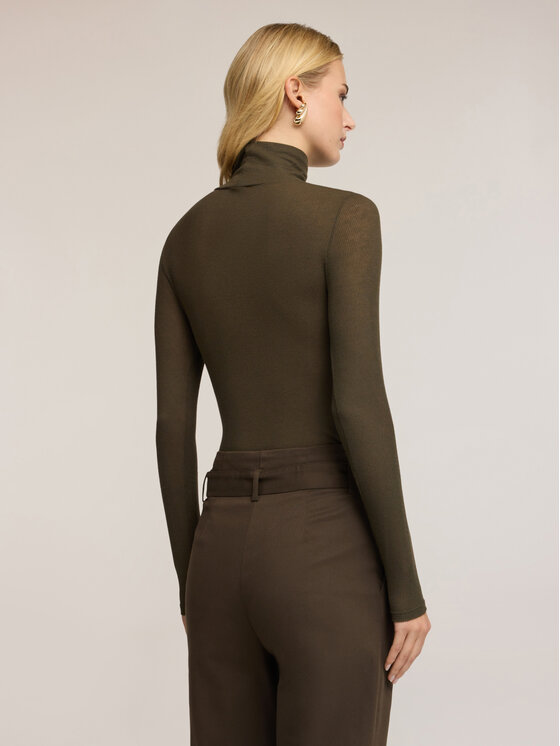 Motivi Motivi T-shirt G382W003434N025 Verde Slim Fit