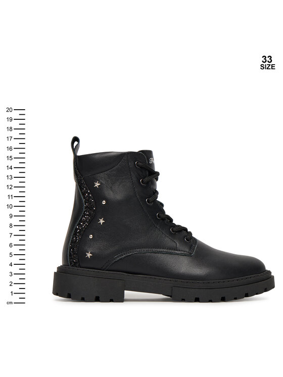 Primigi Primigi Schnürstiefeletten 8909633 D Schwarz