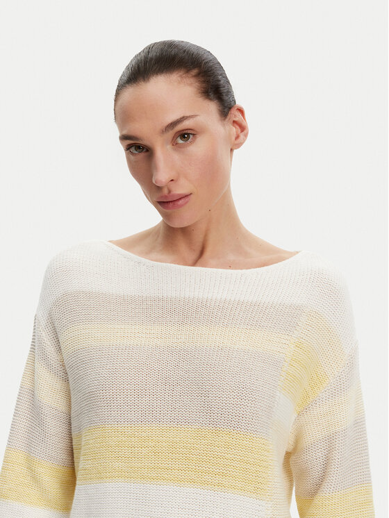 Olsen Olsen Svetr 11004051 Béžová Regular Fit