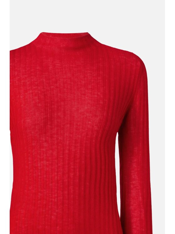 PINKO PINKO Sweter Muggito Maglia Czerwony Slim Fit