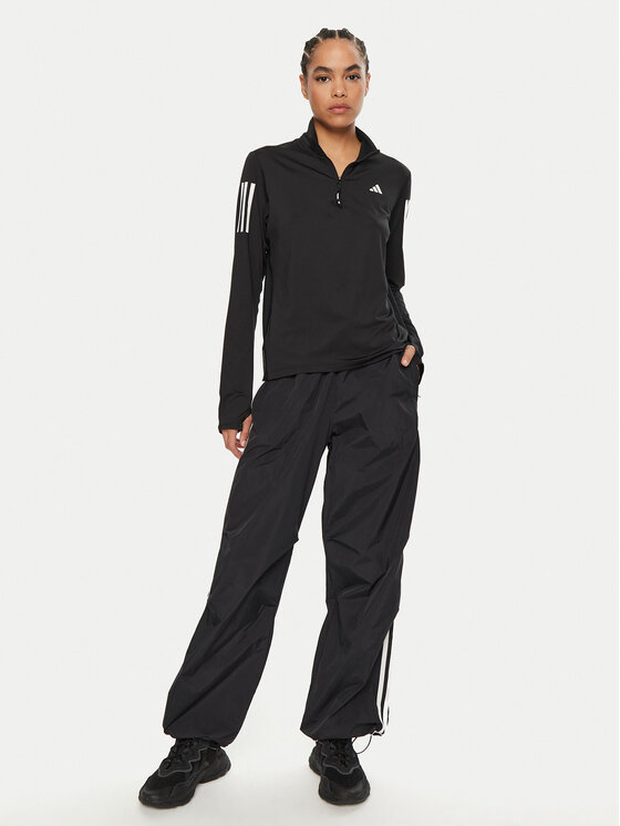 adidas adidas Μπλούζα τεχνική Own the Run IK7440 Μαύρο Regular Fit