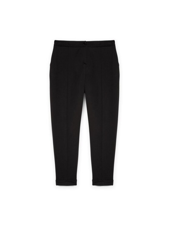 Fiorella Rubino Fiorella Rubino Pantaloni di tessuto P826L002163N033 Nero Regular Fit