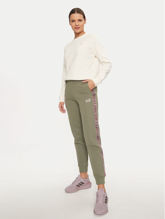 EA7 Emporio Armani EA7 Emporio Armani Jogginghose 6DTP81 TJUXZ 1898 Grün Regular Fit