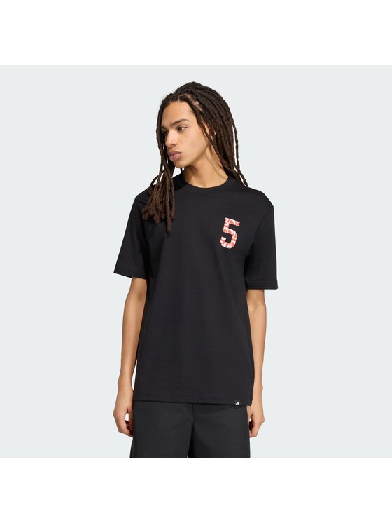 adidas adidas T-Shirt 165126 Czarny Regular Fit