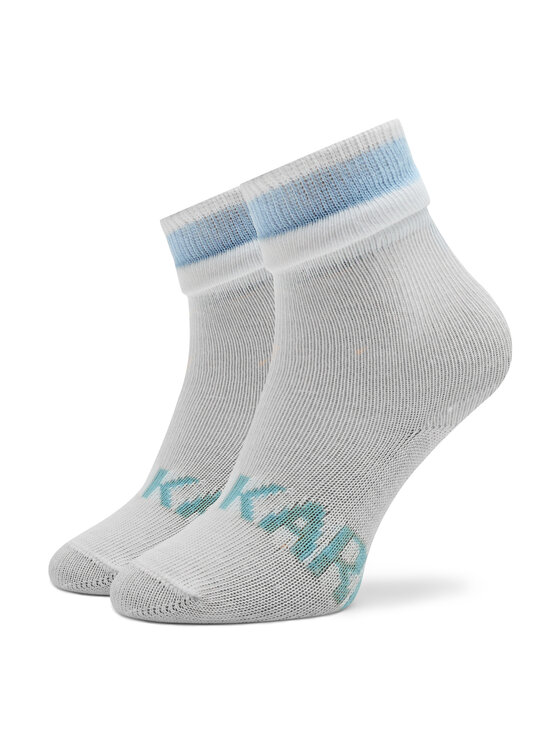 Karl Lagerfeld Kids Karl Lagerfeld Kids 2er-Set hohe Kindersocken Z90047 Blau