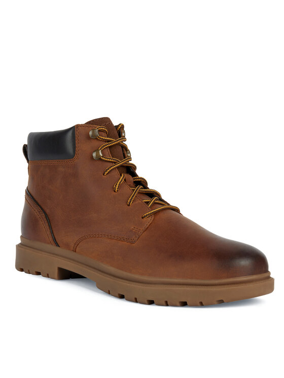 Geox Geox Kotníková obuv U Andalo U36DDA 000FF C6003 Hnědá