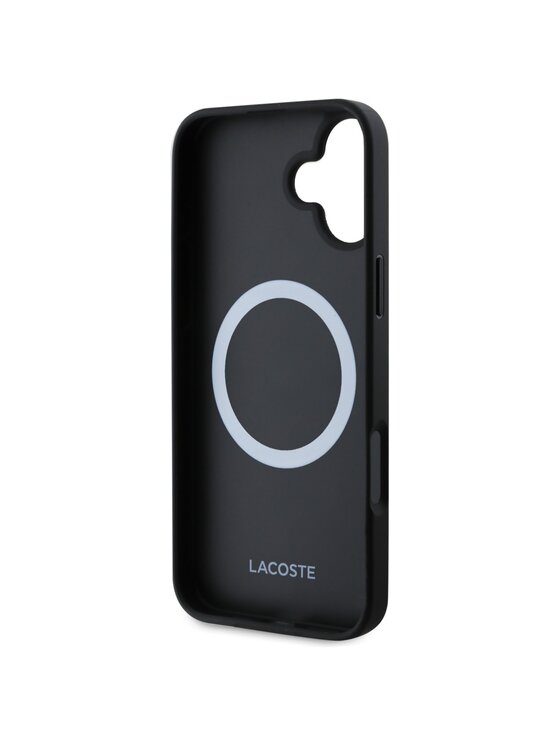Lacoste Lacoste Etui na telefon Apple iPhone 16 Plus Czarny