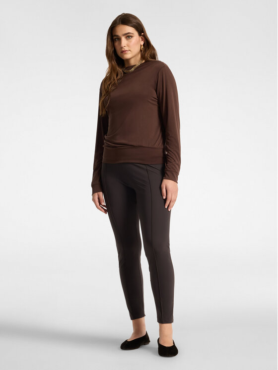 Elena Mirò Elena Mirò Spodnie materiałowe J000Z000003N032 Brązowy Slim Fit