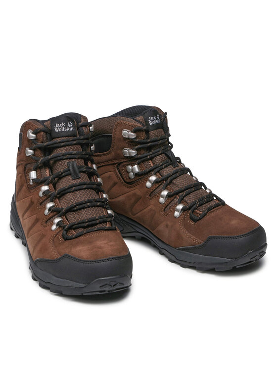 Jack Wolfskin Jack Wolfskin Trekking Refugio Texapore Mid M 4049841 Smeđa