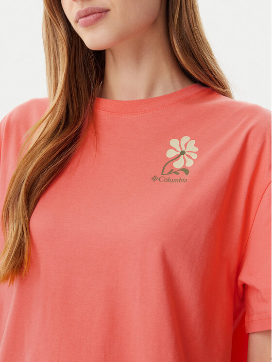 Columbia Columbia T-shirt Rolling Bend™ Graphic 2120031 Ružičasta Oversize