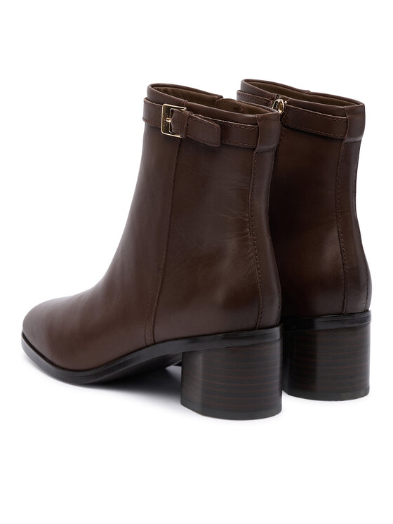 Tommy Hilfiger Tommy Hilfiger Aulinukai Th Buckle Riding Mid Heel Bootie FW0FW08859 Ruda