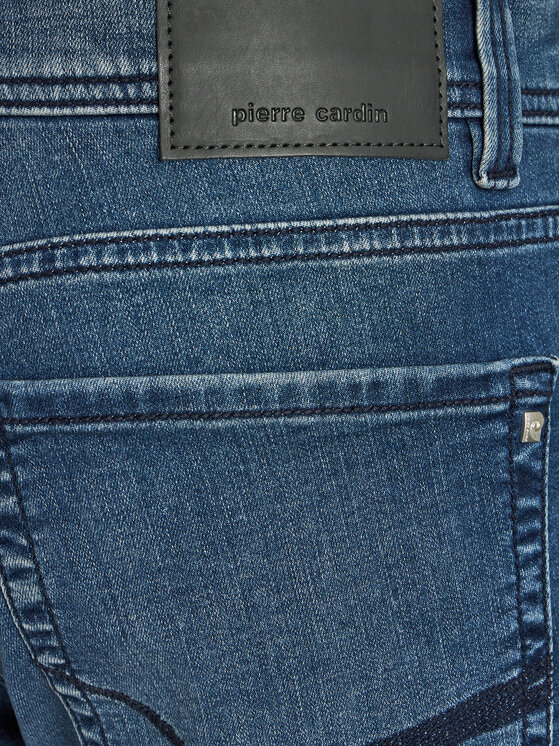Pierre Cardin Pierre Cardin Jeans kratke hlače 34520/000/8128 Mornarsko modra Modern Fit