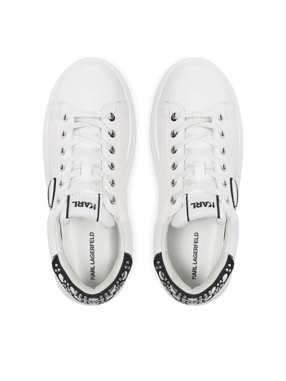 KARL LAGERFELD KARL LAGERFELD Sneakersy KL62529M Biela
