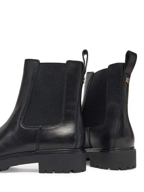 LAUREN RALPH LAUREN LAUREN RALPH LAUREN Gležnjarji Chelsea 802967818001 Črna