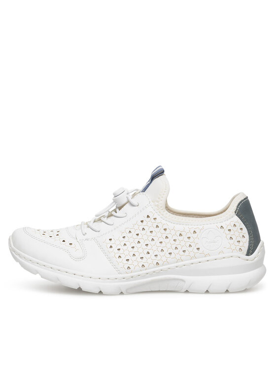 Rieker Rieker Sneakers L3288-80 Alb