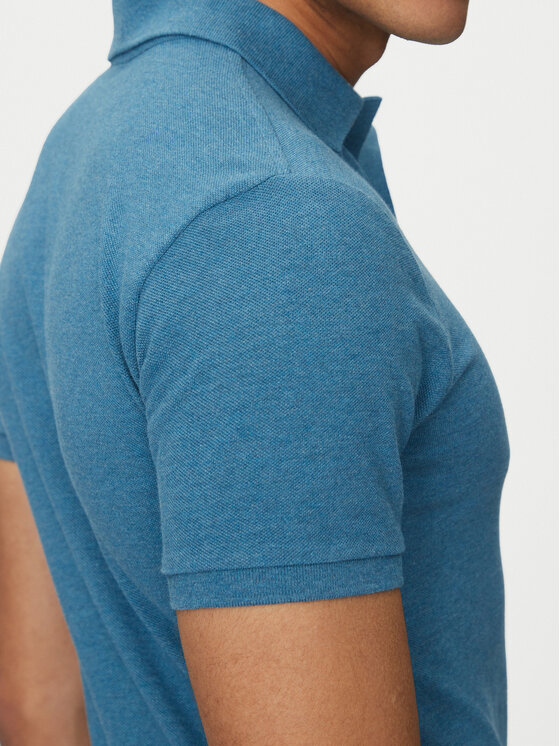 Polo Ralph Lauren Polo Ralph Lauren Polo majica 710536856412 Svetlo modra Slim Fit