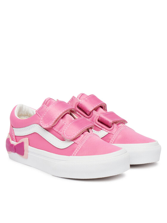 Vans Vans Tenisówki Old Skool V Bow VN000EDCFRQ1 Różowy