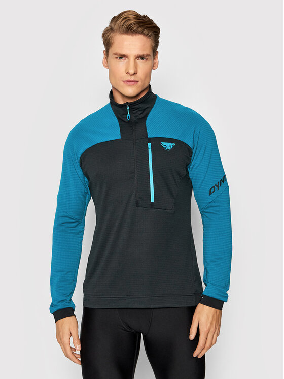 Dynafit Dynafit Суитшърт от техническо трико Speed Ptc 1/2 Zip 08-71498 Черен Regular Fit