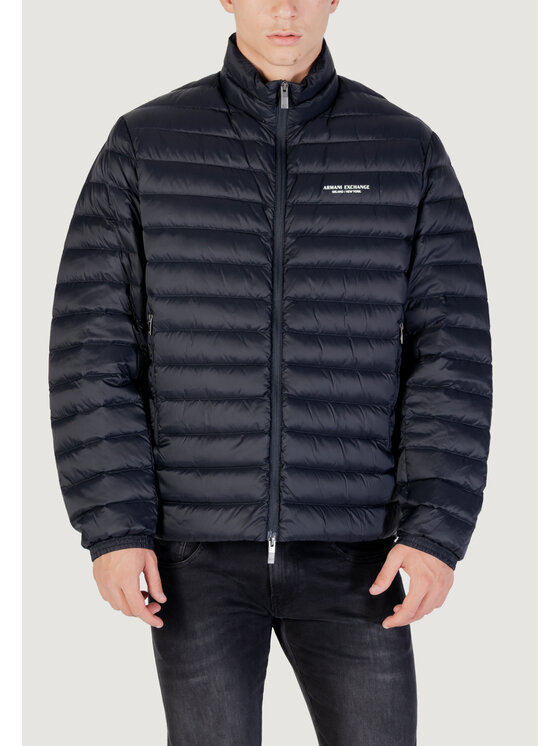 Armani Exchange Armani Exchange Kurtka puchowa DOWN JACKET Niebieski Egg Fit