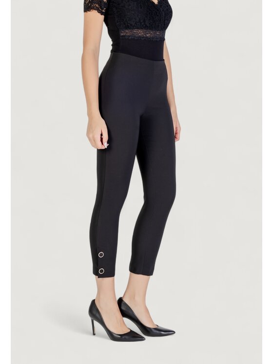 Rinascimento Rinascimento Pantaloni chino CFC0125414003 Nero Modern Fit