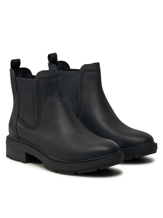 Timberland Timberland Μποτάκια με λάστιχο TB0A2PBBW021 Μαύρο