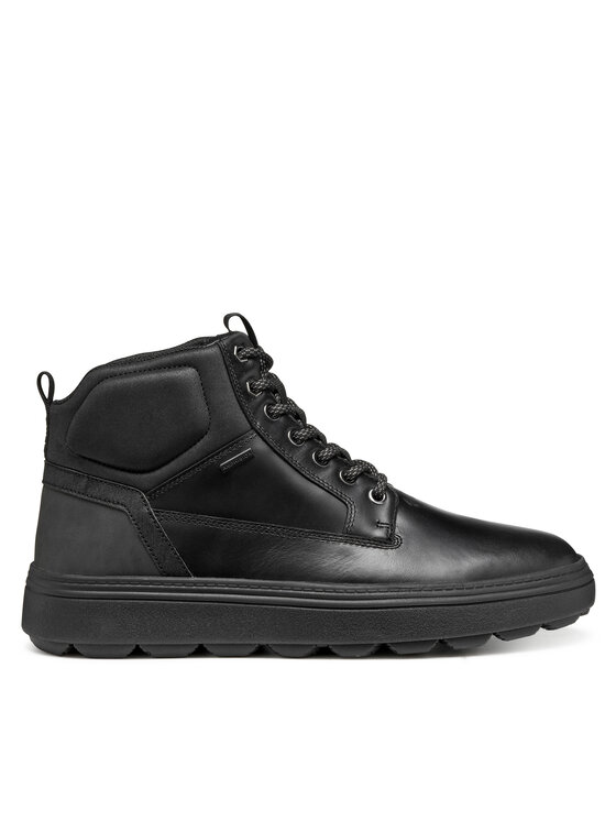 Geox Geox Schnürschuhe U Spherica Ecub-1.1 U56LUB 0FFCQ C9999 Schwarz
