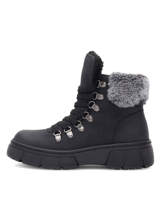 Go Soft Go Soft Trapper stila apavi KATJA SWS6157-01 Melns