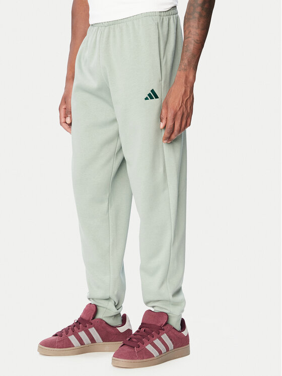 adidas adidas Dres 3-Stripes Fleece KX5625 Zielony Regular Fit