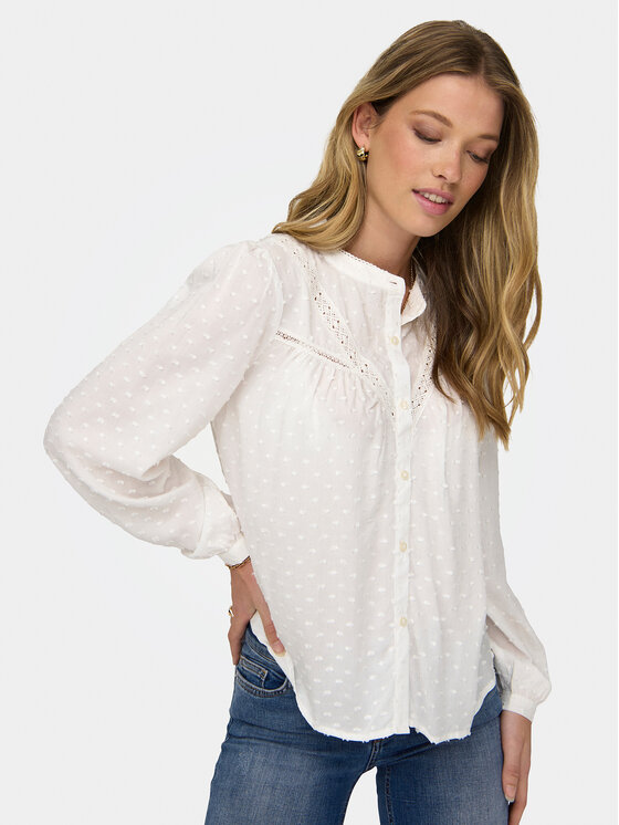 JDY JDY Hemd Jade 15317255 Weiß Regular Fit